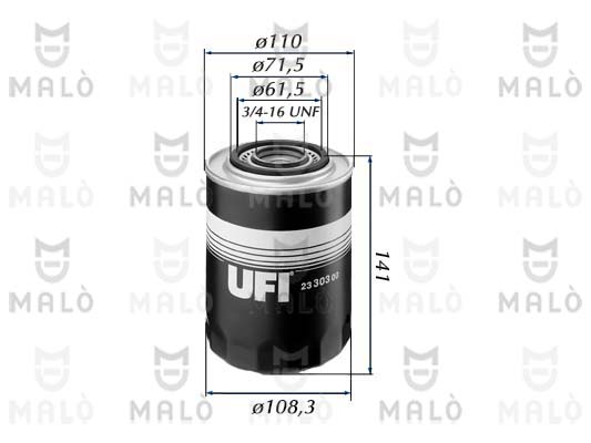 Filtru ulei 1510001 AKRON-MALÒ