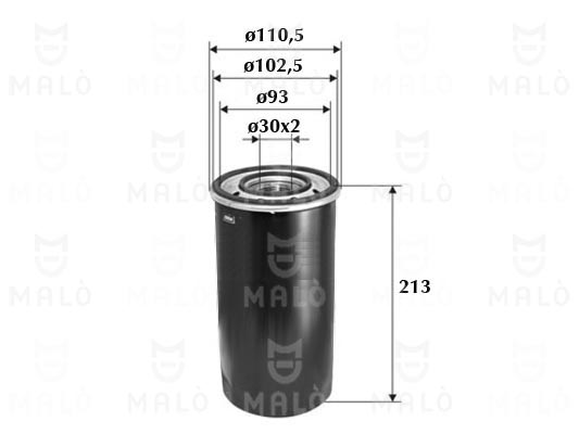 Filtru ulei 1510003 AKRON-MALÒ