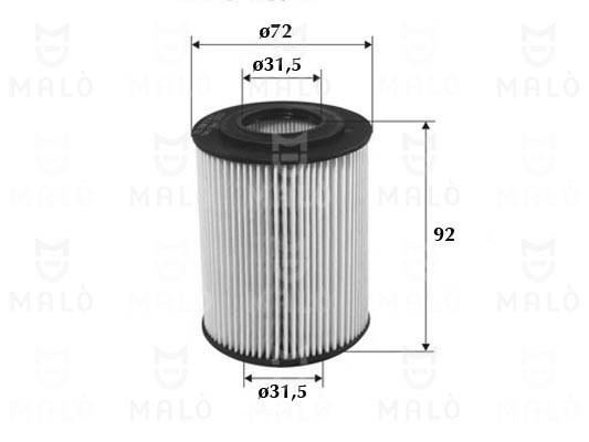 Filtru ulei 1510023 AKRON-MALÒ