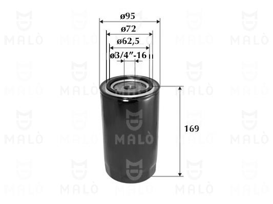 Filtru ulei 1510085 AKRON-MALÒ