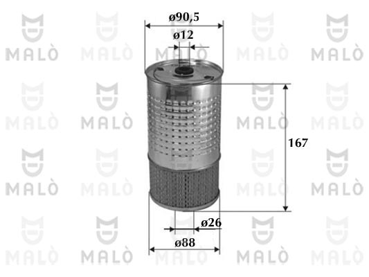 Filtru ulei 1510109 AKRON-MALÒ