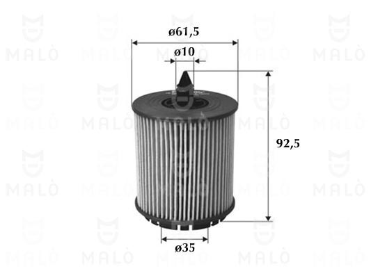 Filtru ulei 1510140 AKRON-MALÒ
