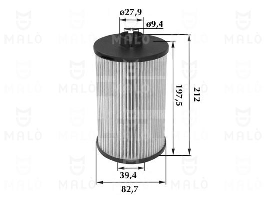 Filtru ulei 1510153 AKRON-MALÒ