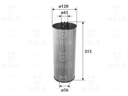 Filtru ulei 1510173 AKRON-MALÒ
