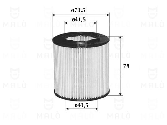 Filtru ulei 1510177 AKRON-MALÒ