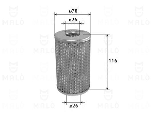 Filtru ulei 1510195 AKRON-MALÒ