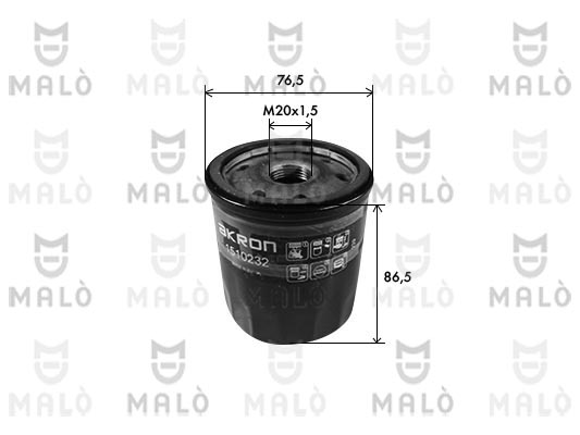 Filtru ulei 1510232 AKRON-MALÒ