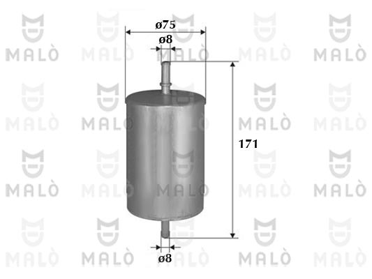 Filtru combustibil 1520075 AKRON-MALÒ