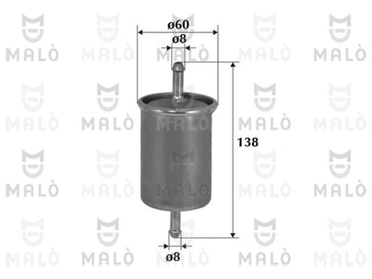 Filtru combustibil 1520099 AKRON-MALÒ