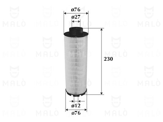 Filtru combustibil 1520157 AKRON-MALÒ