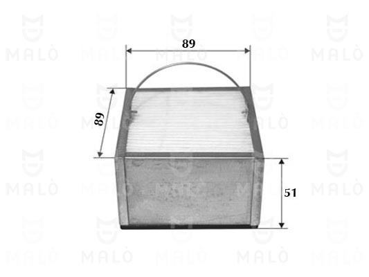 Filtru combustibil 1520159 AKRON-MALÒ
