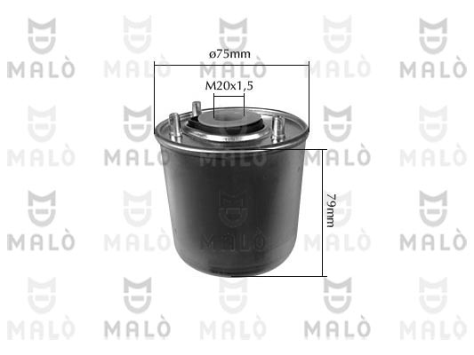 Filtru combustibil 1520224 AKRON-MALÒ