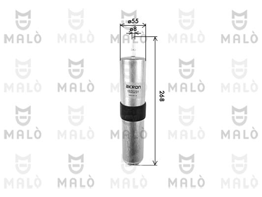 Filtru combustibil 1520231 AKRON-MALÒ