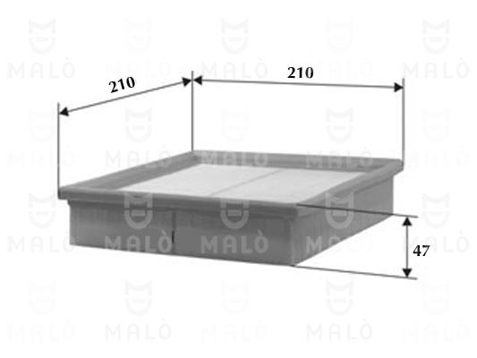 Filtru, aer habitaclu 1530191 AKRON-MALÒ