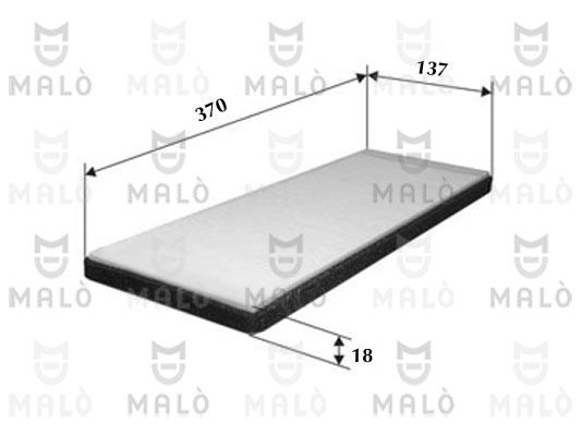 Filtru, aer habitaclu 1530601 AKRON-MALÒ