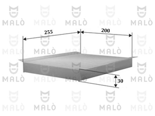 Filtru, aer habitaclu 1530621 AKRON-MALÒ