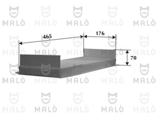 Filtru, aer habitaclu 1530851 AKRON-MALÒ