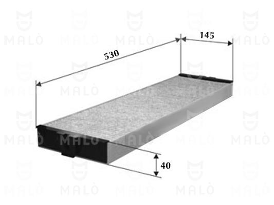 Filtru, aer habitaclu 1530892 AKRON-MALÒ