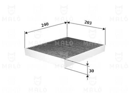 Filtru, aer habitaclu 1532232 AKRON-MALÒ