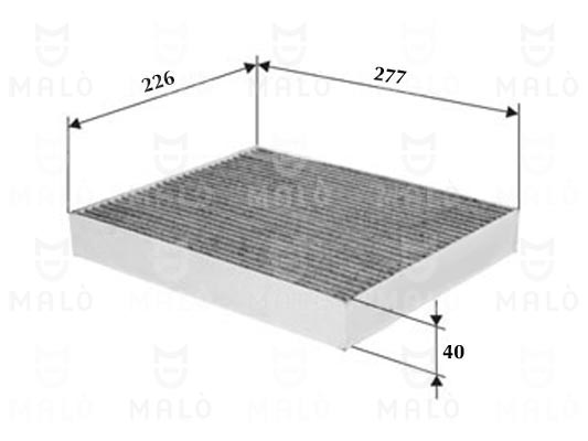 Filtru, aer habitaclu 1532262 AKRON-MALÒ