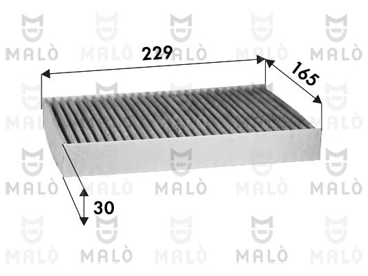 Filtru, aer habitaclu 1532592 AKRON-MALÒ