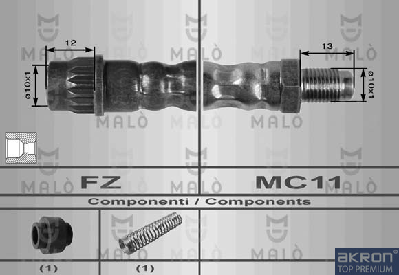 Furtun frana 80005 AKRON-MALÒ