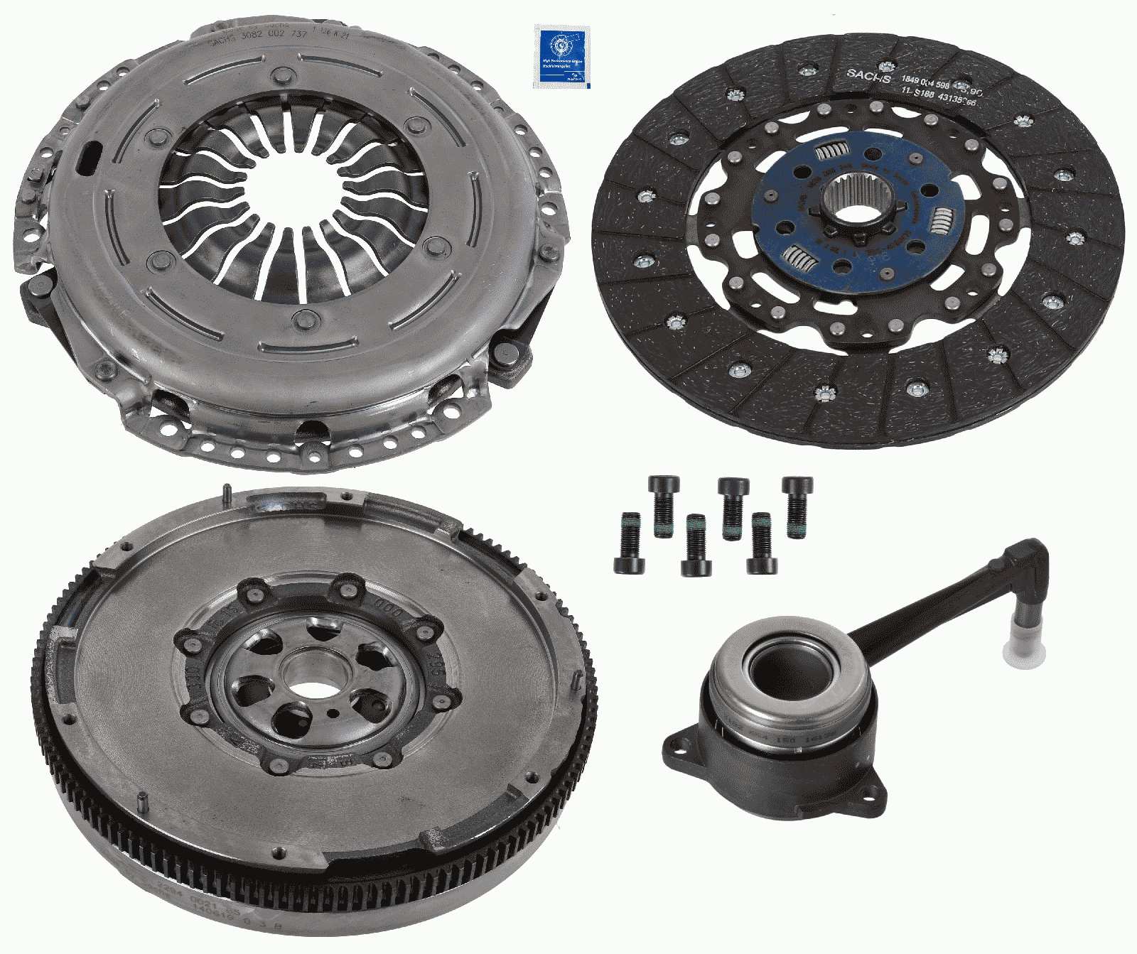 Set ambreiaj 2290 601 165 SACHS