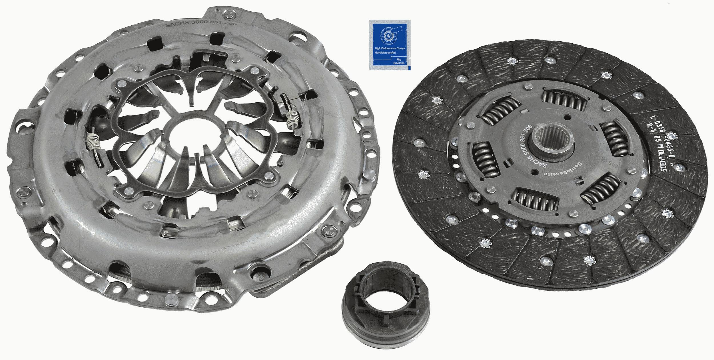 Set ambreiaj 3000 951 206 SACHS