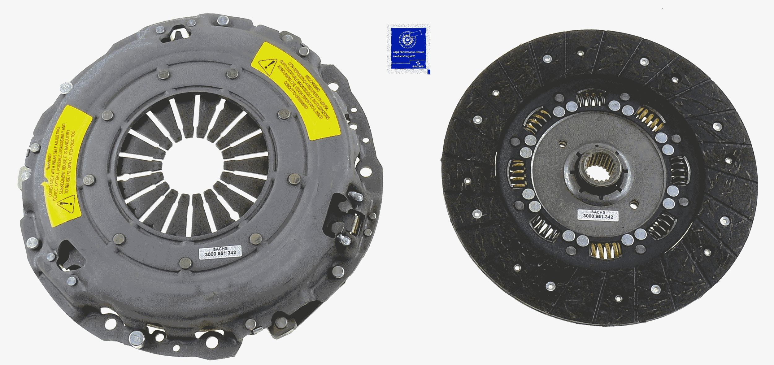 Set ambreiaj 3000 951 342 SACHS