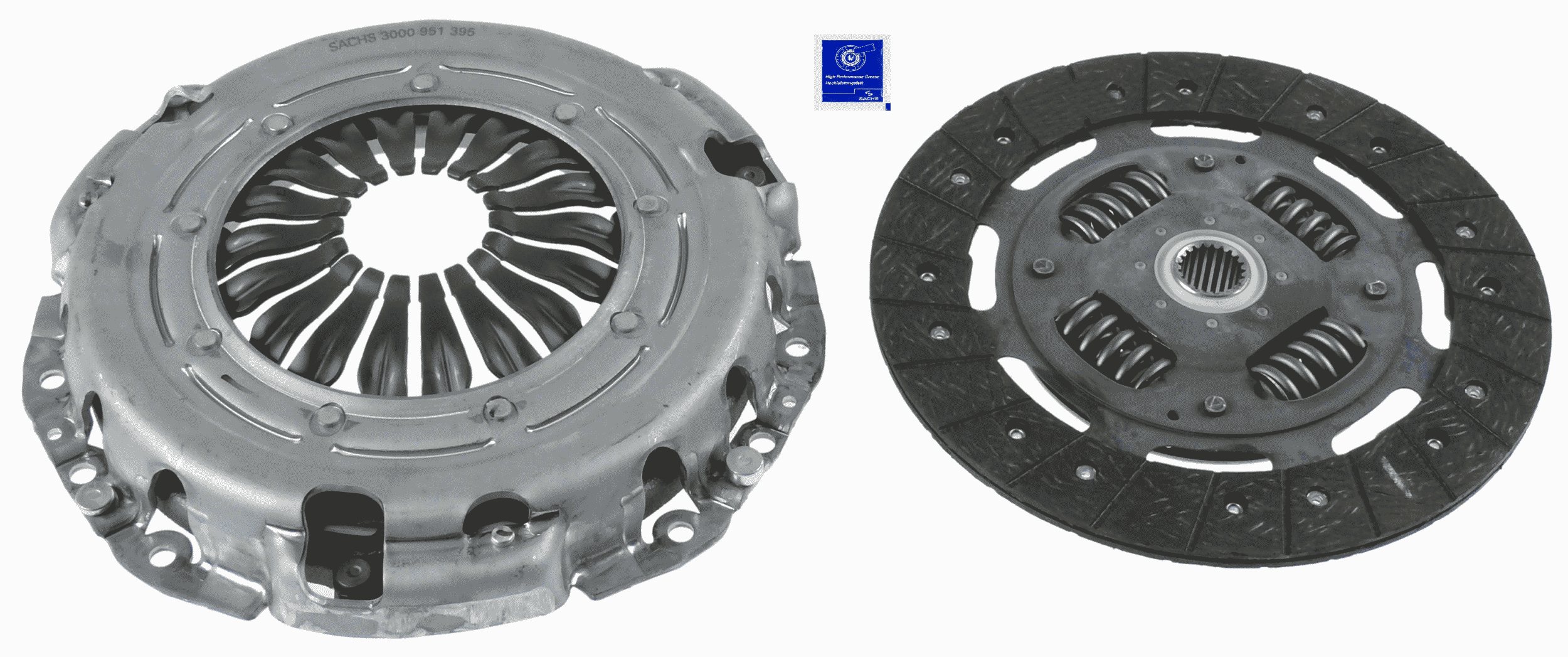 Set ambreiaj 3000 951 395 SACHS