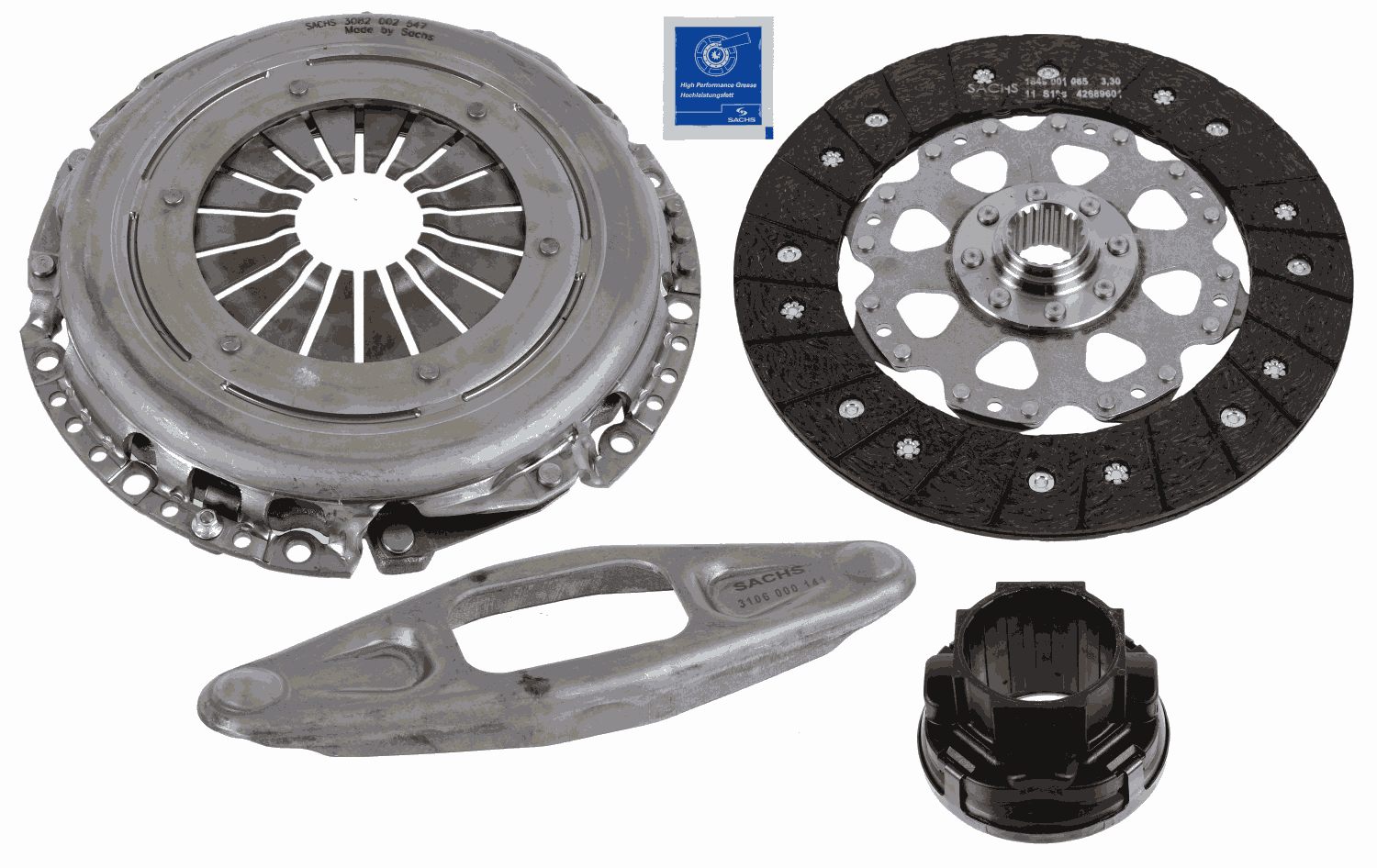 Set ambreiaj 3000 970 136 SACHS