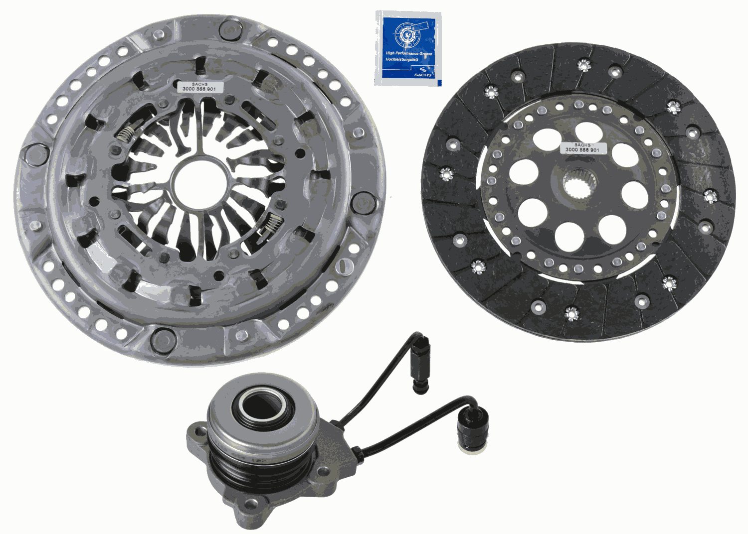 Set ambreiaj 3000 990 049 SACHS