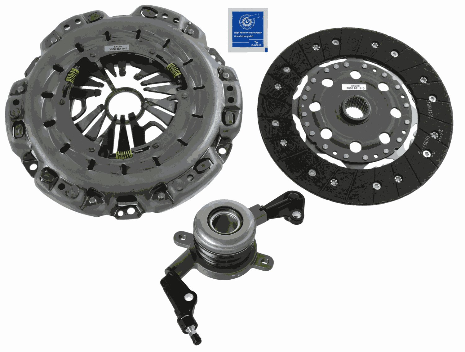 Set ambreiaj 3000 990 175 SACHS