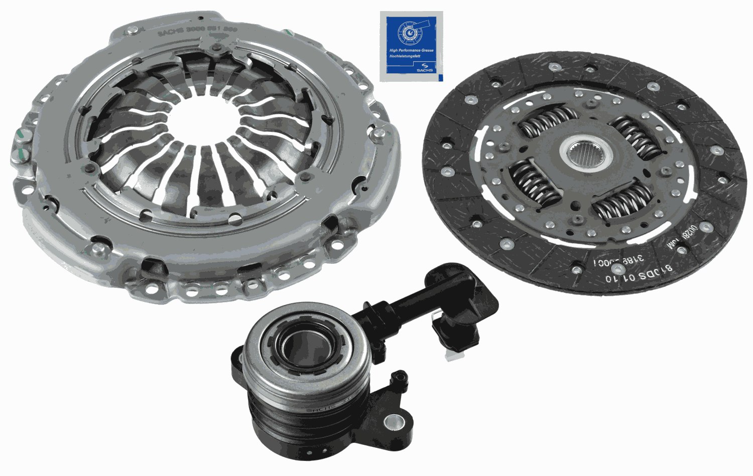 Set ambreiaj 3000 990 398 SACHS