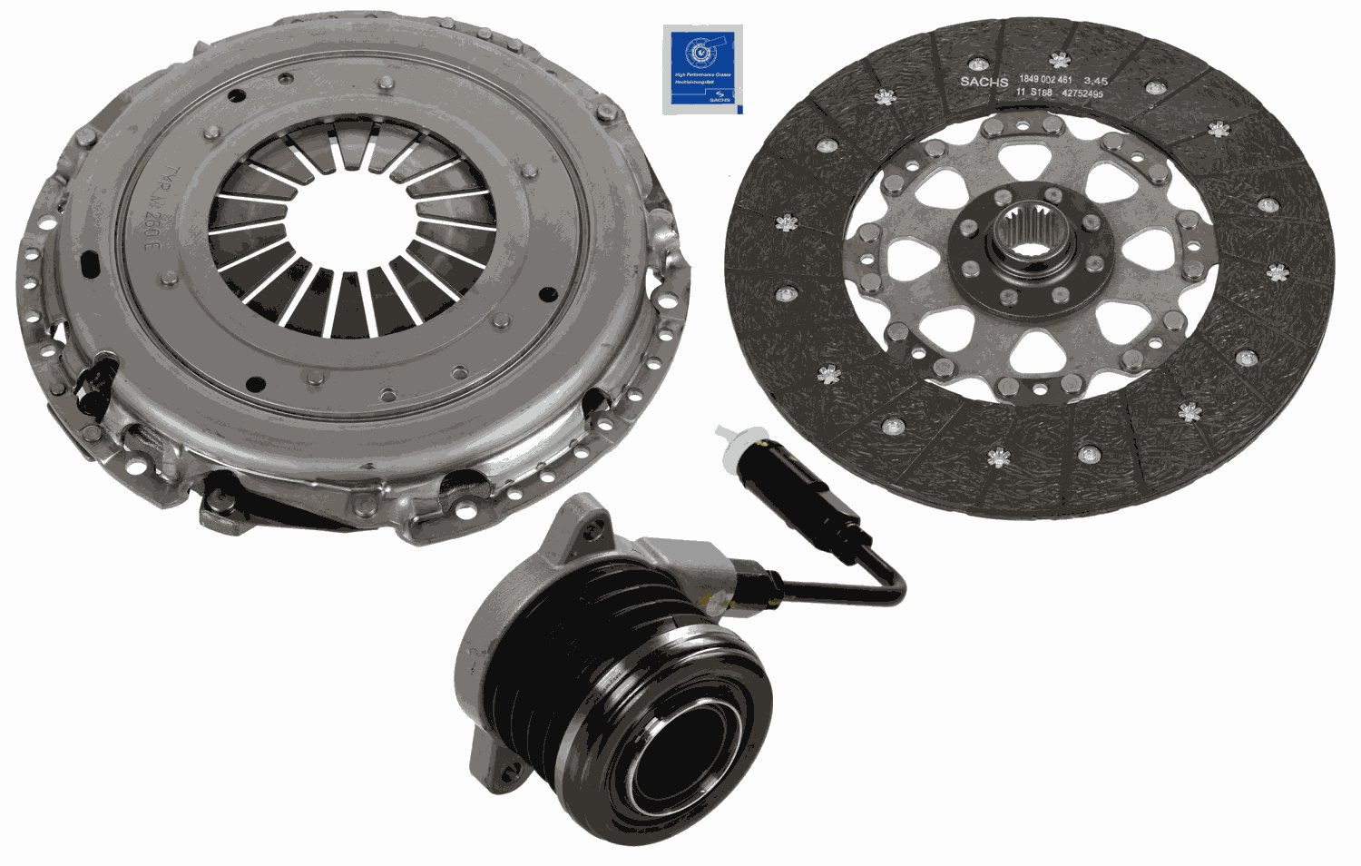 Set ambreiaj 3000 990 418 SACHS