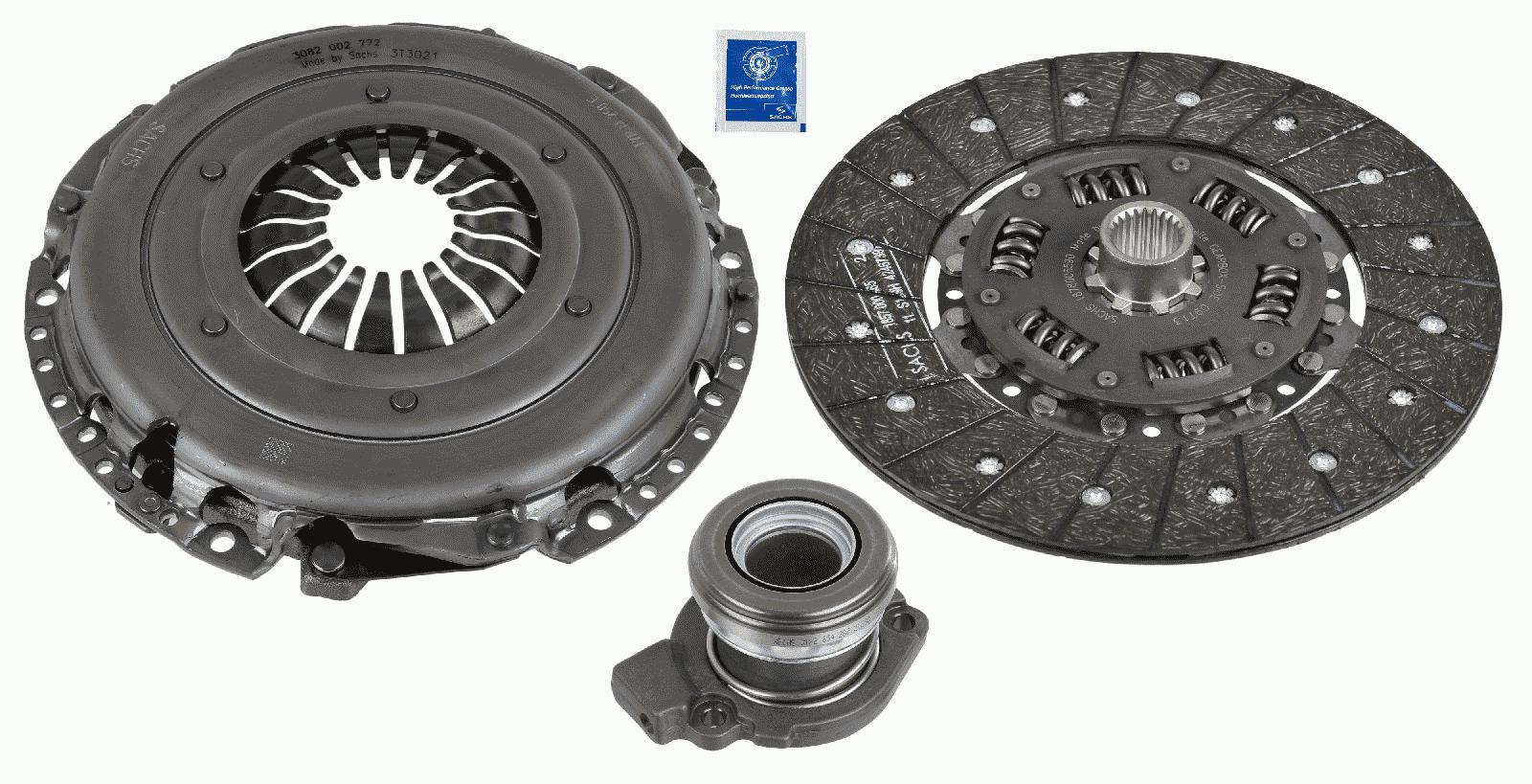 Set ambreiaj 3000 990 509 SACHS