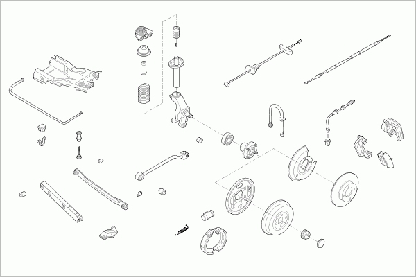 Suspensie roata FORD-MONDE-RS016 SACHS