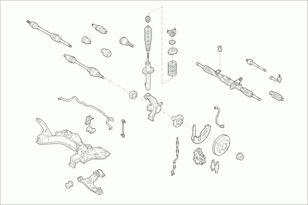 Directie FORD-FOCUS-FS002 SACHS