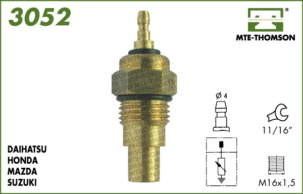 Senzor,temperatura lichid de racire 3052 MTE-THOMSON