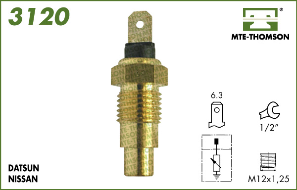 Senzor,temperatura lichid de racire 3120 MTE-THOMSON