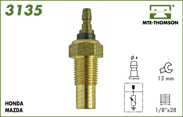 Senzor,temperatura lichid de racire 3135 MTE-THOMSON