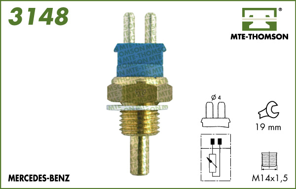 Senzor,temperatura lichid de racire 3148 MTE-THOMSON
