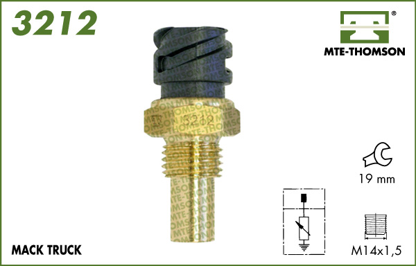 Senzor,temperatura lichid de racire 3212 MTE-THOMSON
