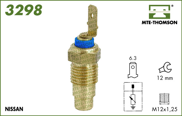 Senzor,temperatura lichid de racire 3298 MTE-THOMSON