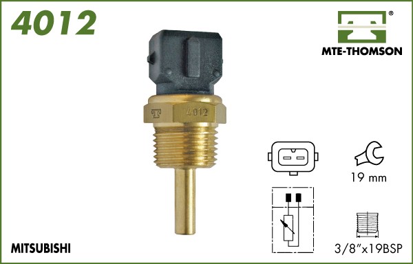 Senzor,temperatura lichid de racire 4012 MTE-THOMSON