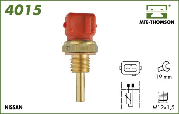 Senzor,temperatura lichid de racire 4015 MTE-THOMSON