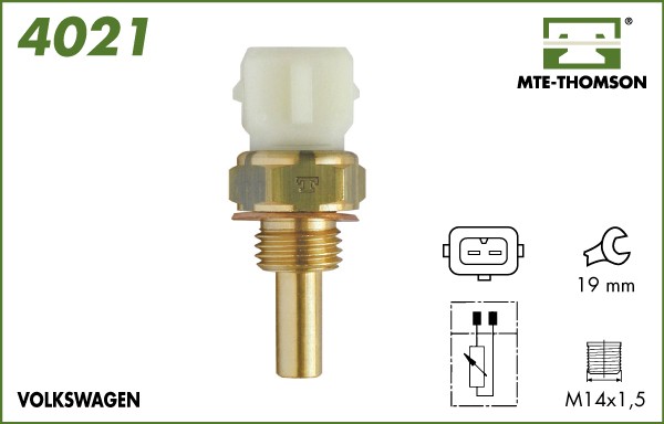 Senzor,temperatura lichid de racire 4021 MTE-THOMSON