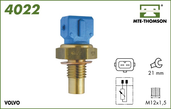 Senzor,temperatura lichid de racire 4022 MTE-THOMSON