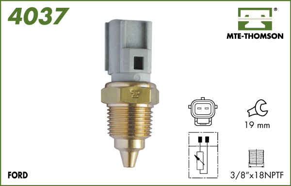 Senzor,temperatura lichid de racire 4037 MTE-THOMSON