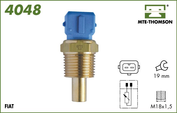 Senzor,temperatura lichid de racire 4048 MTE-THOMSON